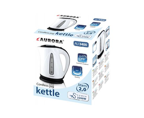 Электрочайник Aurora AU3400, изображение 2 Электрочайник Aurora AU3400, изображение 2