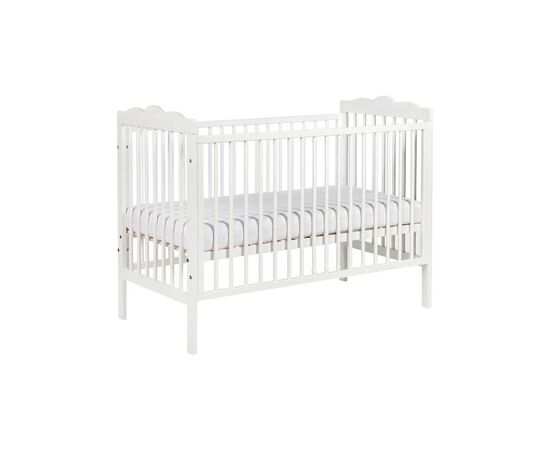 Ліжечко Klups Oliver 120 х 60 см Біле (OLIVER3)