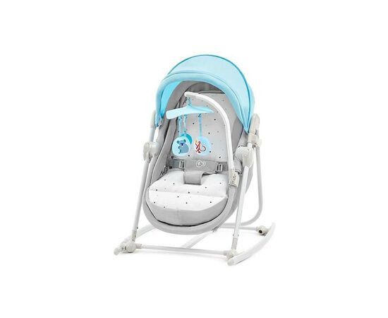 Крісло-гойдалка Kinderkraft 5 в 1 Unimo Light Blue (5902533908929)
