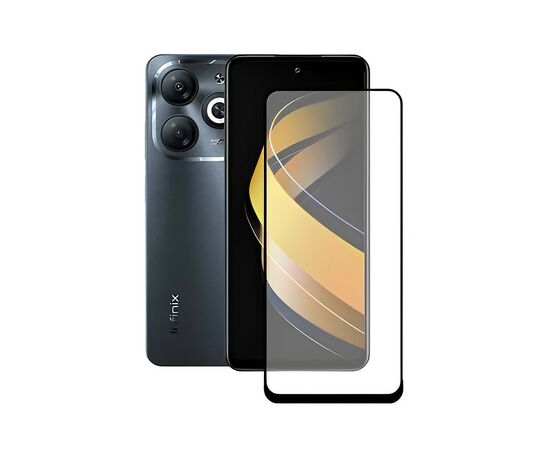 Стекло защитное BeCover Infinix Smart 8 (X6525) Black (710482), изображение 2 Стекло защитное BeCover Infinix Smart 8 (X6525) Black (710482), изображение 2