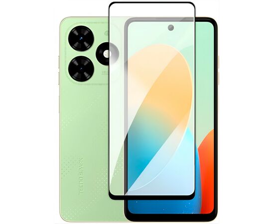 Стекло защитное BeCover Tecno Spark Go 2024 (BG6) Black (710484), изображение 2 Стекло защитное BeCover Tecno Spark Go 2024 (BG6) Black (710484), изображение 2