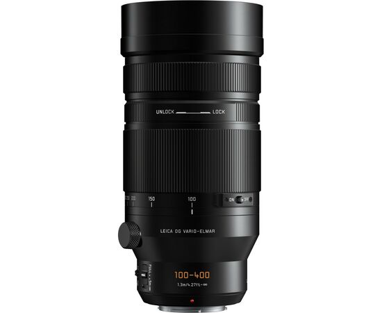 Объектив Panasonic Micro 4/3 Lens Leica DG Vario-Elmar 100-400mm f/4-6.3 II ASPH. POWER O.I.S. (H-RSA100400E), изображение 2 Объектив Panasonic Micro 4/3 Lens Leica DG Vario-Elmar 100-400mm f/4-6.3 II ASPH. POWER O.I.S. (H-RSA100400E), изображение 2