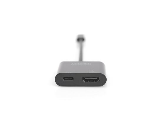 Концентратор Digitus USB-C to HDMI/USB-C UHD 4K (DA-70856), зображення 3 Концентратор Digitus USB-C to HDMI/USB-C UHD 4K (DA-70856), зображення 3