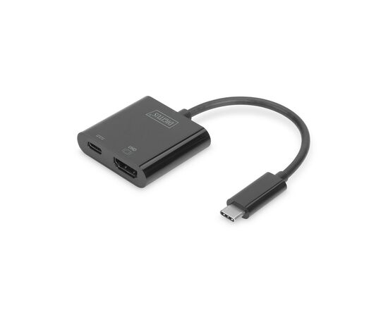Концентратор Digitus USB-C to HDMI/USB-C UHD 4K (DA-70856)