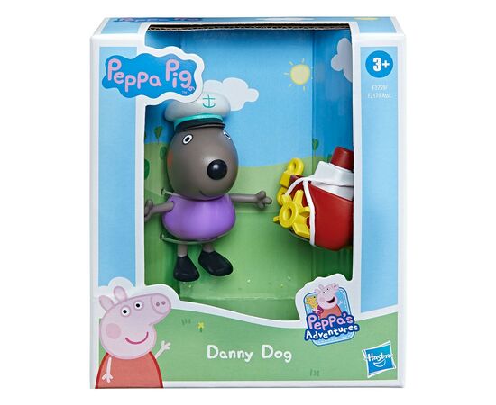 Фигурка Peppa Дэнни с корабликом (F3759), изображение 2 Фигурка Peppa Дэнни с корабликом (F3759), изображение 2