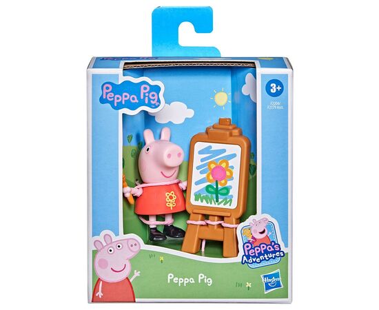 Фигурка Peppa Пеппа с мольбертом (F2204), изображение 2 Фигурка Peppa Пеппа с мольбертом (F2204), изображение 2