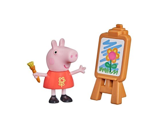 Фигурка Peppa Пеппа с мольбертом (F2204)