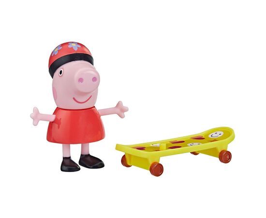 Фигурка Peppa Пеппа со скейтбордом (F3758)