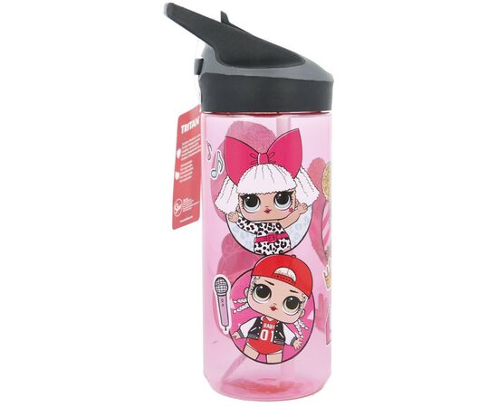 Поильник-непроливайка Stor LOL Surprise - Rock On, Tritan Premium Bottle 620 ml (Stor-16897), изображение 3 Поильник-непроливайка Stor LOL Surprise - Rock On, Tritan Premium Bottle 620 ml (Stor-16897), изображение 3