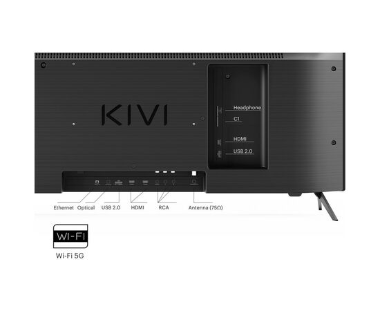 Телевізор Kivi 32H760QB, зображення 5 Телевізор Kivi 32H760QB, зображення 5