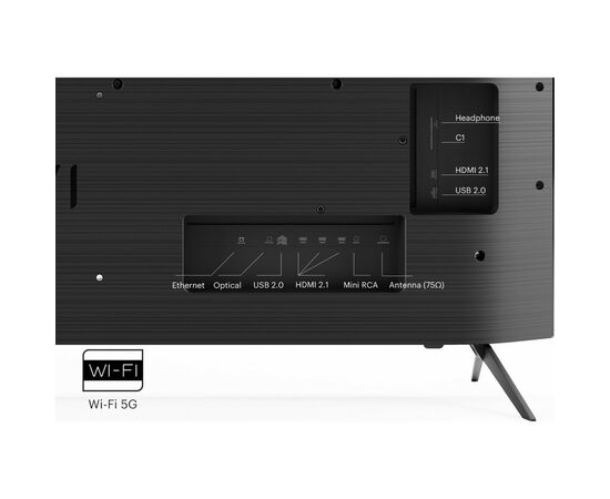 Телевізор Kivi 55U760QB, зображення 5 Телевізор Kivi 55U760QB, зображення 5