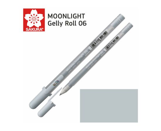 Ручка гелевая Sakura MOONLIGHT Gelly Roll 06, Голубо-серый (084511320352)