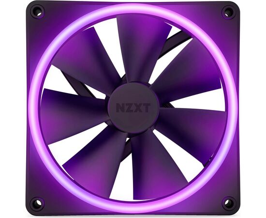 Кулер для корпуса NZXT F140RGB Duo (RF-D14SF-B1), изображение 2 Кулер для корпуса NZXT F140RGB Duo (RF-D14SF-B1), изображение 2
