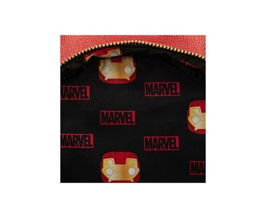 Рюкзак школьный Loungefly POP Marvel - Iron Man Light-Up Mini Backpack (MVBK0161), изображение 7 Рюкзак школьный Loungefly POP Marvel - Iron Man Light-Up Mini Backpack (MVBK0161), изображение 7