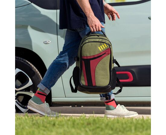 Рюкзак школьный Cerda Star Wars - Boba Fett Casual Travel Backpack (CERDA-2100003724), изображение 7