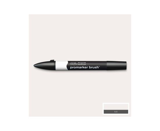 Маркер Winsor&Newton двусторонний Brushmarker, (CG01) Серый холодный 1 (884955042595)