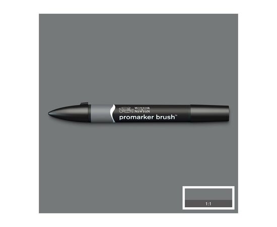 Маркер Winsor&Newton двусторонний Brushmarker, (CG04) Серый холодный 4 (884955042625)