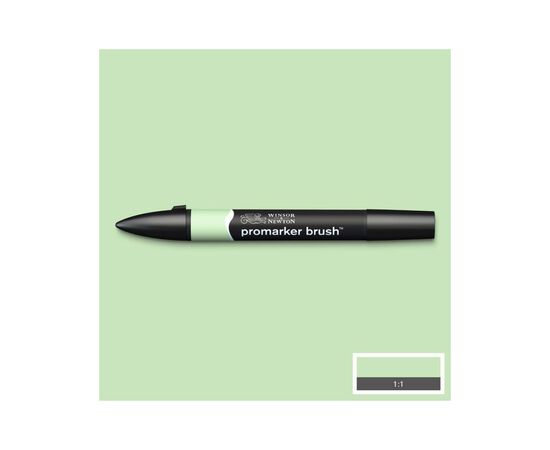 Маркер Winsor&Newton двосторонній Brushmarker, (G339) Зелений луговий (884955043196)