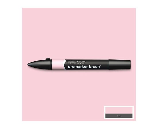 Маркер Winsor&Newton двосторонній Brushmarker, (R519) Блідо-рожевий (884955042823)