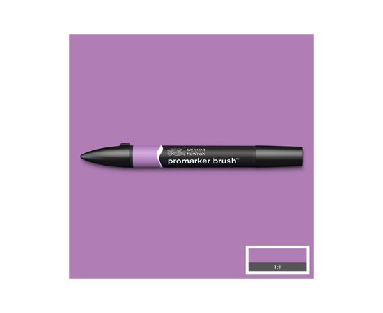 Маркер Winsor&Newton двусторонний Brushmarker, (V626) Аметист (884955043011)