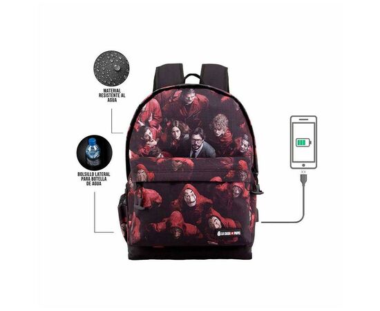 Рюкзак школьный KaracterMania Money Heist HS 1.3 Together (KRCM-02439), изображение 6 Рюкзак школьный KaracterMania Money Heist HS 1.3 Together (KRCM-02439), изображение 6