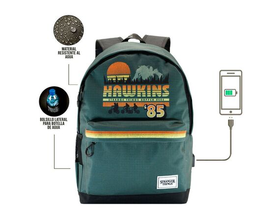 Рюкзак школьный KaracterMania Stranger Things Hawkins 85 (KRCM-03094), изображение 4 Рюкзак школьный KaracterMania Stranger Things Hawkins 85 (KRCM-03094), изображение 4