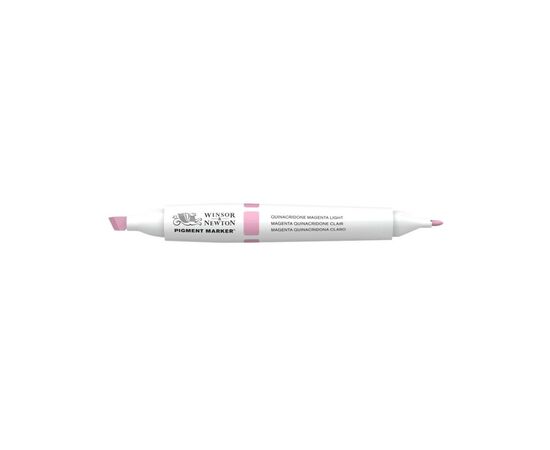 Маркер Winsor&Newton двусторонний Pigment marker (024) Хинакридон маджента светлый (884955039960)