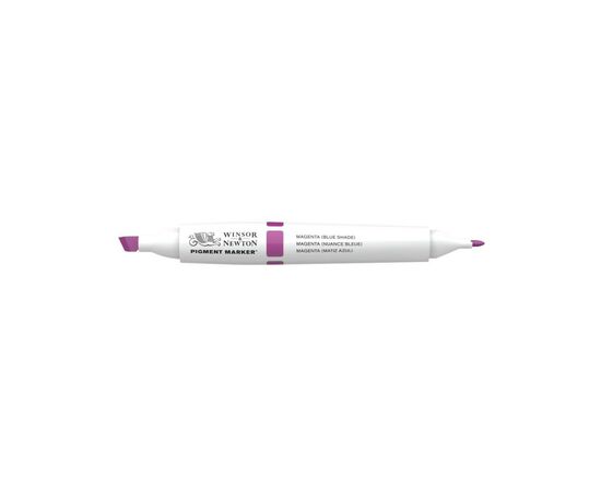Маркер Winsor&Newton двусторонний Pigment marker (026) Маджента (голубой оттенок) (884955039977)