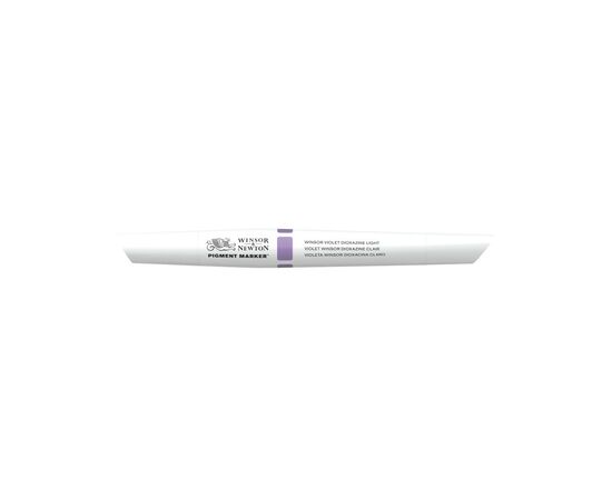 Маркер Winsor&Newton двусторонний Pigment marker (035) Диоксазин Фиолетовый Винзор светлый (884955040065), изображение 2 Маркер Winsor&Newton двусторонний Pigment marker (035) Диоксазин Фиолетовый Винзор светлый (884955040065), изображение 2