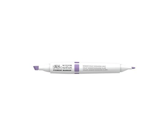 Маркер Winsor&Newton двусторонний Pigment marker (035) Диоксазин Фиолетовый Винзор светлый (884955040065)