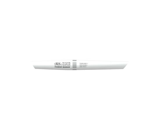 Маркер Winsor&Newton двосторонній Pigment marker (146) Сірий тонер 1 (884955040737), зображення 2 Маркер Winsor&Newton двосторонній Pigment marker (146) Сірий тонер 1 (884955040737), зображення 2