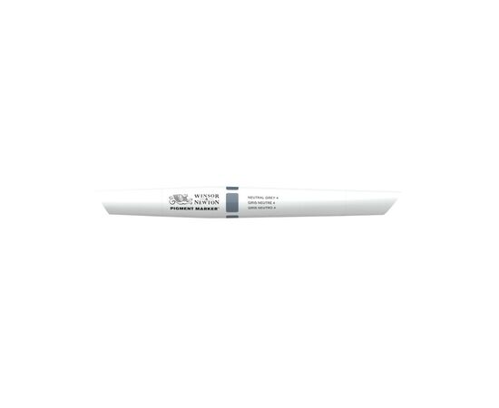 Маркер Winsor&Newton двусторонний Pigment marker (152) Серый нейтральный 4 (884955040768), изображение 2 Маркер Winsor&Newton двусторонний Pigment marker (152) Серый нейтральный 4 (884955040768), изображение 2