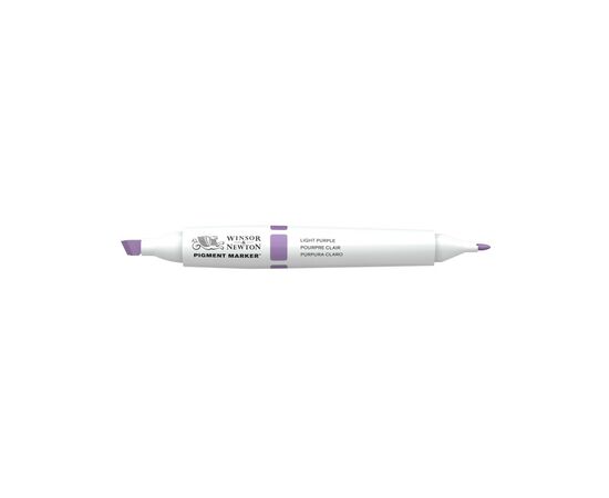 Маркер Winsor&Newton двосторонній Pigment marker (360) Фіолетовий світлий (884955040027), зображення 2 Маркер Winsor&Newton двосторонній Pigment marker (360) Фіолетовий світлий (884955040027), зображення 2