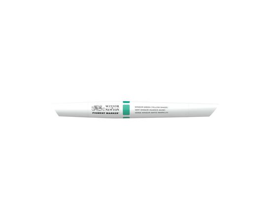 Маркер Winsor&Newton двусторонний Pigment marker (721) Зеленый Винзор (желтый оттенок) (884955040263), изображение 2 Маркер Winsor&Newton двусторонний Pigment marker (721) Зеленый Винзор (желтый оттенок) (884955040263), изображение 2