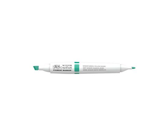 Маркер Winsor&Newton двосторонній Pigment marker (721) Зелений Вінзор (жовтий відтінок) (884955040263)