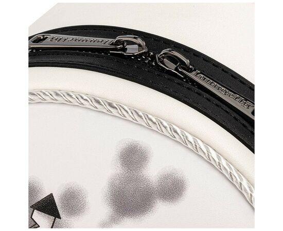 Рюкзак школьный Loungefly Disney - Mickey Mouse Steamboat Willie Music Cruise Mini Backpack (WDBK1657), изображение 7