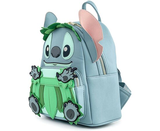 Рюкзак школьный Loungefly Disney - Stitch Luau Cosplay Mini Backpack (WDBK1488), изображение 3 Рюкзак школьный Loungefly Disney - Stitch Luau Cosplay Mini Backpack (WDBK1488), изображение 3