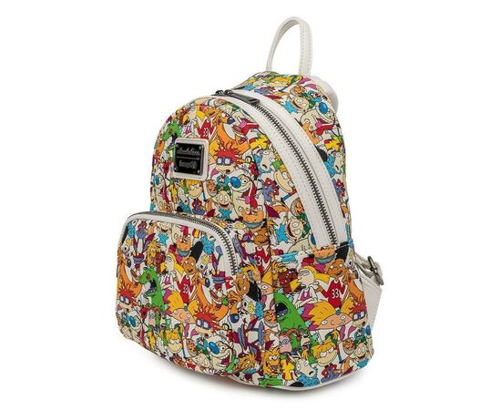 Рюкзак школьный Loungefly Nickelodeon - Nick Rewind Gang AOP Mini Backpack (NICBK0023)
