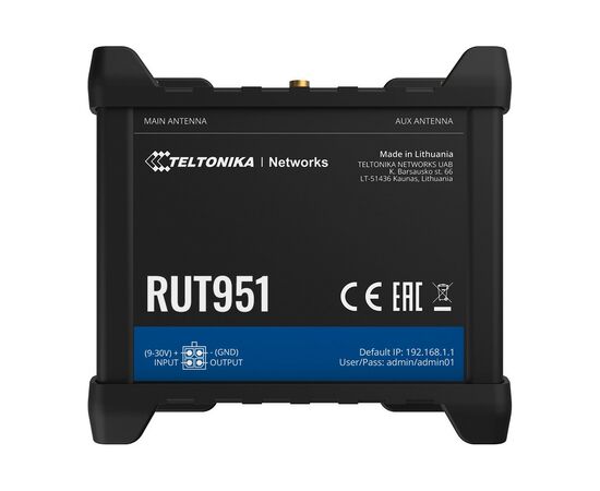 Маршрутизатор Teltonika RUT951, изображение 3 Маршрутизатор Teltonika RUT951, изображение 3