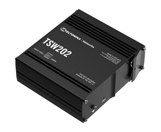 Коммутатор сетевой Teltonika TSW202, изображение 3 Коммутатор сетевой Teltonika TSW202, изображение 3