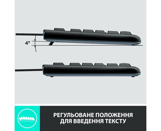 Комплект Logitech MK120 USB UA Black (920-002562), изображение 7 Комплект Logitech MK120 USB UA Black (920-002562), изображение 7