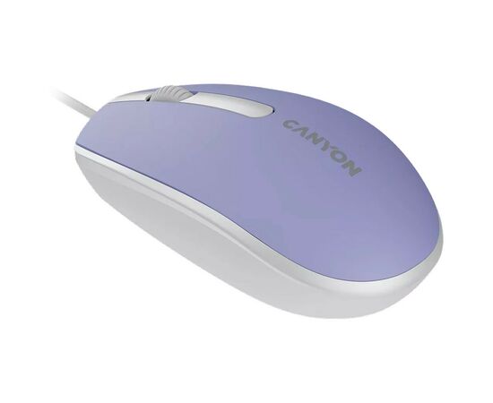 Мышка Canyon M-10 USB Mountain Lavender (CNE-CMS10ML), изображение 2 Мышка Canyon M-10 USB Mountain Lavender (CNE-CMS10ML), изображение 2