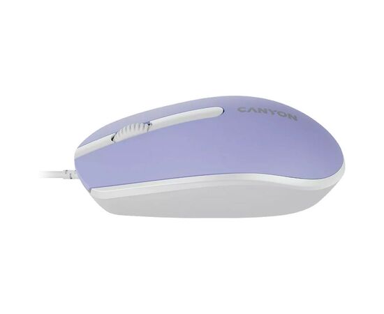 Мышка Canyon M-10 USB Mountain Lavender (CNE-CMS10ML), изображение 4 Мышка Canyon M-10 USB Mountain Lavender (CNE-CMS10ML), изображение 4