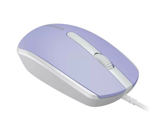 Мышка Canyon M-10 USB Mountain Lavender (CNE-CMS10ML), изображение 5 Мышка Canyon M-10 USB Mountain Lavender (CNE-CMS10ML), изображение 5