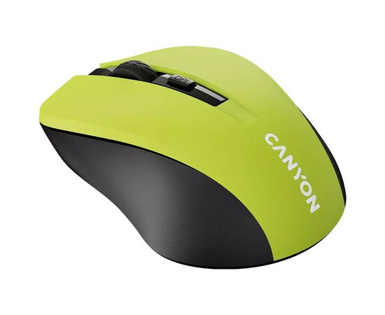 Мышка Canyon MW-1 Wireless Yellow (CNE-CMSW1Y), изображение 2 Мышка Canyon MW-1 Wireless Yellow (CNE-CMSW1Y), изображение 2