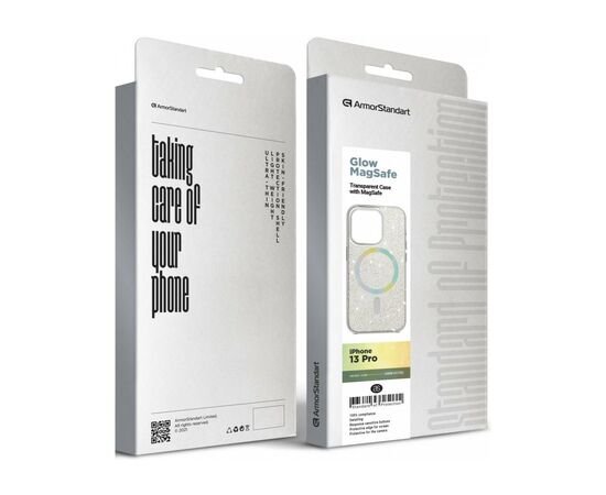 Чехол для мобильного телефона Armorstandart Glow Magsafe Apple iPhone 13 Pro Transparent (ARM69720), изображение 6