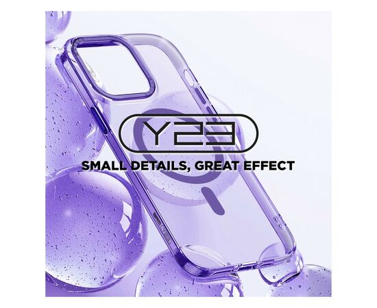 Чохол до мобільного телефона Armorstandart Y23 MagSafe Apple iPhone 15 Plus Transparent Purple (ARM68337), зображення 2