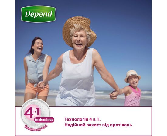 Урологические прокладки Depend Comfort-Protect Mini Pads 14 шт. (5029053561646), изображение 3 Урологические прокладки Depend Comfort-Protect Mini Pads 14 шт. (5029053561646), изображение 3