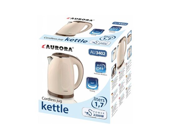 Электрочайник Aurora AU3402, изображение 2 Электрочайник Aurora AU3402, изображение 2