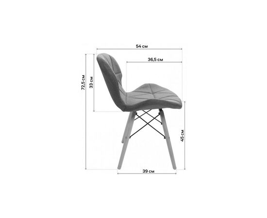 Кухонный стул GT Racer X-D27 Velvet Gray, изображение 11 Кухонный стул GT Racer X-D27 Velvet Gray, изображение 11